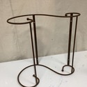 Rare Antique Iron Wall Rack Towel Hanger Blankets 