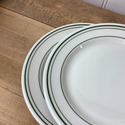 4 Shenango China Plates 7 1/8" Lunch Dessert Tripl