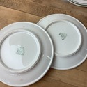 4 Shenango China Plates 7 1/8" Lunch Dessert Tripl