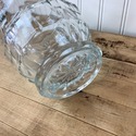 Vintage Clear Pitcher Jug Juice Water Wine Block D