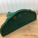 Syroco Resin Wall Shelf Painted Hunter Green Scrol