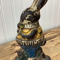 Antique Cast Iron Bunny Rabbit Easter Albany Found