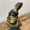 Antique Cast Iron Bunny Rabbit Easter Albany Found