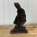 Antique Cast Iron Bunny Rabbit Easter Albany Found