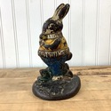 Antique Cast Iron Bunny Rabbit Easter Albany Found