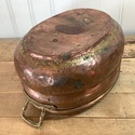 Vintage Copper Double Handle Planter Bowl or Vesse