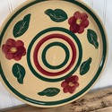 Vintage Watt Pottery Large Charger Platter Round B