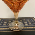 Imperial Glass Marigold Compote Footed Bowl Star M