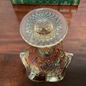 Imperial Glass Marigold Compote Footed Bowl Star M