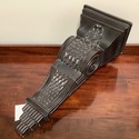 Home Decor Wall Shelf Corbel Dark Chocolate Brown 