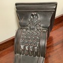 Home Decor Wall Shelf Corbel Dark Chocolate Brown 