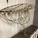 Iron Wall Shelf Indoor Outdoor French Scroll Distr