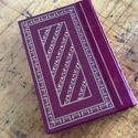 The Portrait of a Lady 1/4 Red Leather Bound Book 
