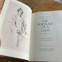The Portrait of a Lady 1/4 Red Leather Bound Book 