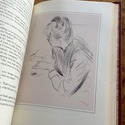 The Portrait of a Lady 1/4 Red Leather Bound Book 