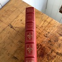 Jane Eyre Red 1/4 Leather Bound Book Gold Embossed