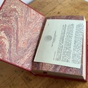Jane Eyre Red 1/4 Leather Bound Book Gold Embossed