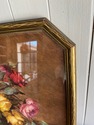 Vintage Print Still Life Bouquet Roses Under Glass