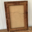Antique Painting or Colorized Photo on Canvas Unde