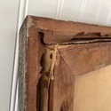 Antique Painting or Colorized Photo on Canvas Unde