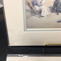 E. Van Gyoethem Prints Seaside Scenes Female Loung
