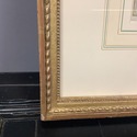 Chiswick Gardens Engraved Print London Gold Frame 