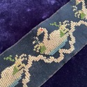 Antique Lace Trim Swan Parsi Gara Sari Kor Border 