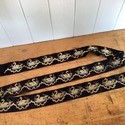 Antique Lace Trim Swan Parsi Gara Sari Kor Border 