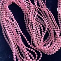 Vintage 6 Beaded Strand Necklace Pink Variations G