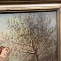 Antique Litho Print Cherries Are Ripe Young Girls 