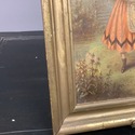 Antique Litho Print Cherries Are Ripe Young Girls 