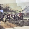 The First of November Framed Vintage Print Hunt Sc