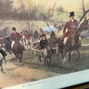 The First of November Framed Vintage Print Hunt Sc