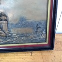 Vintage Copper Relief Repousse Wall Art Plaque Pol