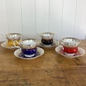 4 Royal Albert Regal Series Teacup and Saucer Sets