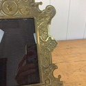 Aesthetic Standing Picture Frame Gold Tin Metal Ur