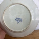 Antique Blue White Transferware Castle Scenery Pla