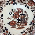 Antique Royal Worcester Decorative Plate Black Ora
