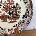 Antique Royal Worcester Decorative Plate Black Ora
