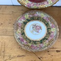6 Antique French Limoges 6 1/8" Plates Highly Deco