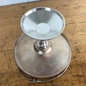 Aesthetic Silverplate Pedestal Basket Stand Bowl R