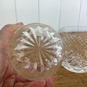 2 Crystal On the Rocks Glasses Old Fashions Rounde