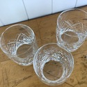 4 Lenox Tartan Crystal On The Rocks Glasses Double