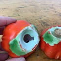 Vintage Royal Bayreuth Tomato Salt Pepper Shakers 