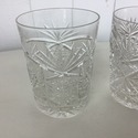 Mixed Lot 3 On the Rocks Crystal Glasses Old Fashi