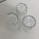 Mixed Lot 3 On the Rocks Crystal Glasses Old Fashi