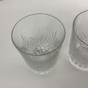 3 On The Rocks Crystal Glasses Pineapple Old Fashi