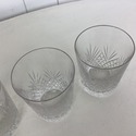 3 On The Rocks Crystal Glasses Pineapple Old Fashi