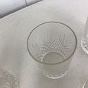 6 On The Rocks Glasses Vintage Crystal Pineapple P