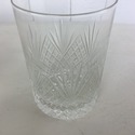 6 On The Rocks Glasses Vintage Crystal Pineapple P